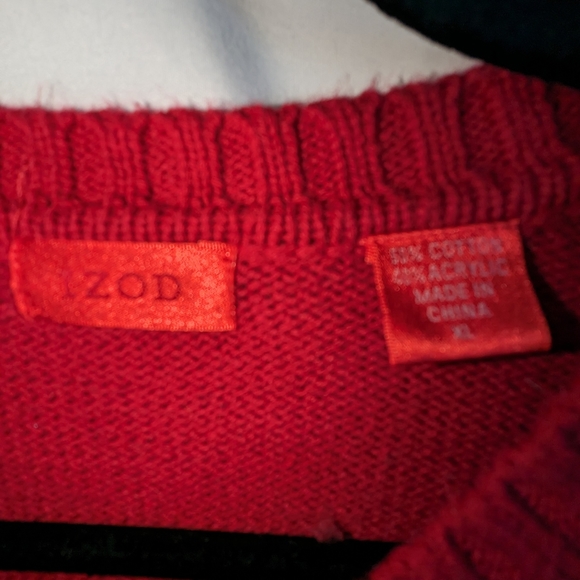 Izod vintage cotton blend sweater szXL - Picture 6 of 7